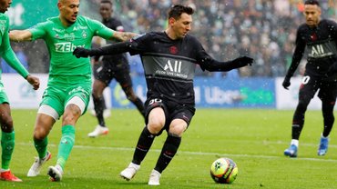 Асистентський хет-трик Мессі та дубль Маркіньйоса у відеоогляді матчу Сент-Етьєн – ПСЖ