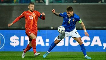 Італія вдруге поспіль пропустить Мундіаль – чинний чемпіон Європи у доданий час сенсаційно програв Північній Македонії 