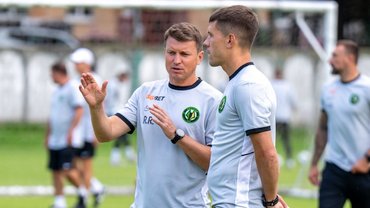 "Рахунок по грі": Ротань оцінив свій дебют на чолі Полісся в УПЛ – оцінка Карпат і компліменти Санта-Коломі