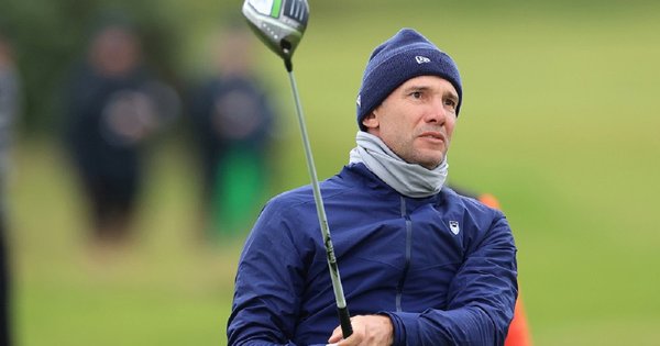 Shevchenko lit up in Scotland - ex-coach of the national team of Ukraine took part in a golf tournament with Klitschko thumbnail