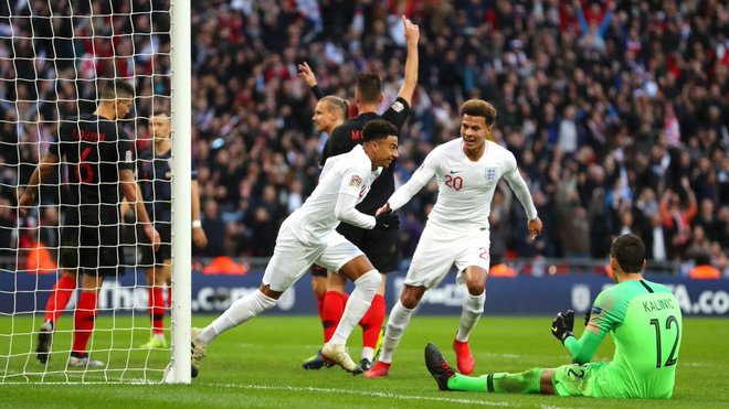 Англия - Хорватия: видео голов и обзор матча - 18 ноября 2018